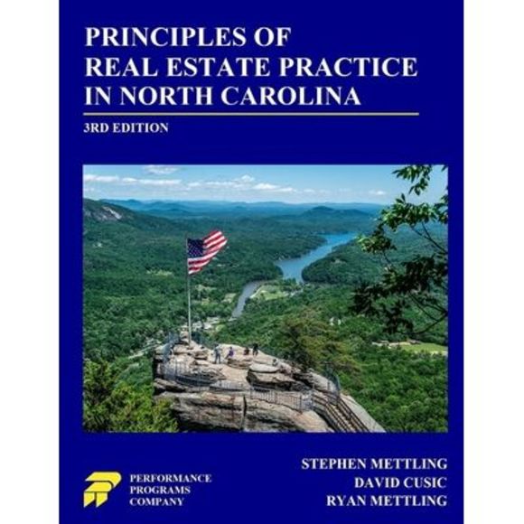 Principles of Real Estate Practice in North Carolina: 3rd Edition -- Stephen Met - Picture 1 of 1